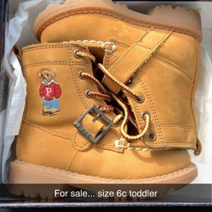 Polo Ralph Lauren winter boots for toddler 6c